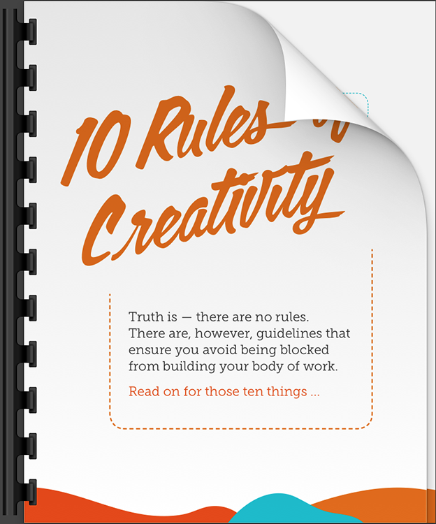 10 Rules of Creativity Book Cover